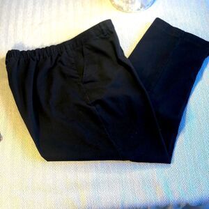 LANDS END 16P cotton/poly blend Waist 17 1/2" with POCKETS, Inseam 25 1/2"